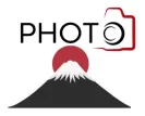 Official site logo and icon for Mt. Fuji Photo Tour featuring a camera and Mount Fuji